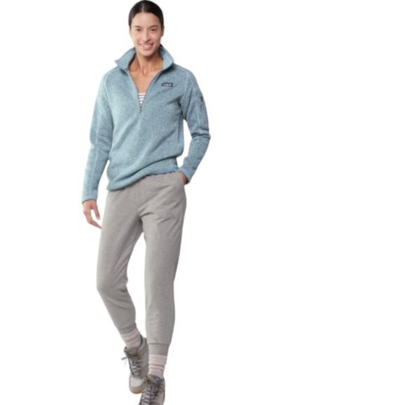 EUC Patagonia Blue Sweater Quarter Zip Fleece Popover Jacket Siz… - Picture 3 of 12